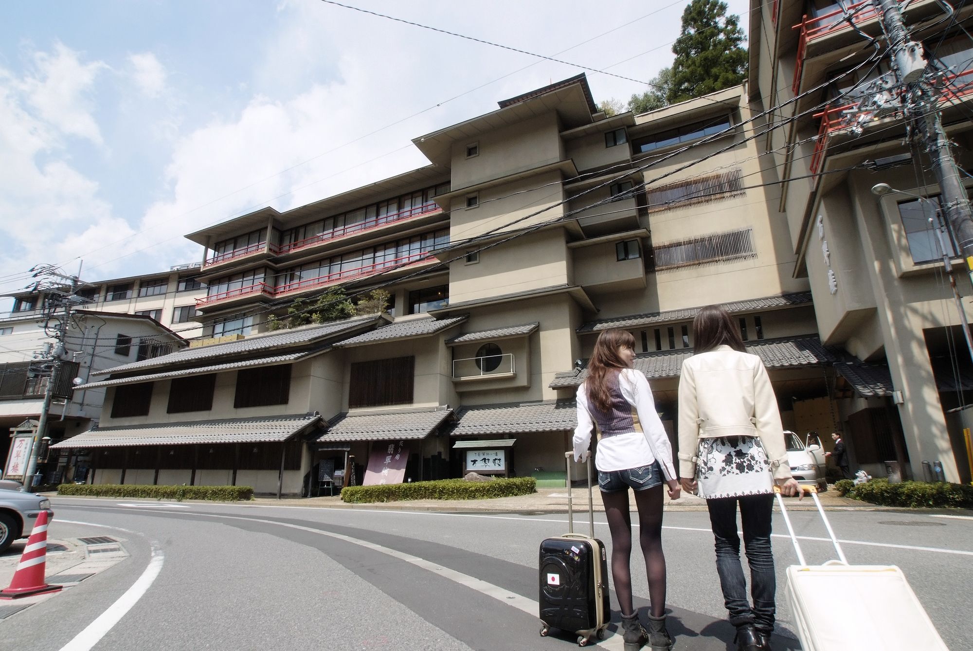 Mansuirou Hotel Misasa Exterior foto